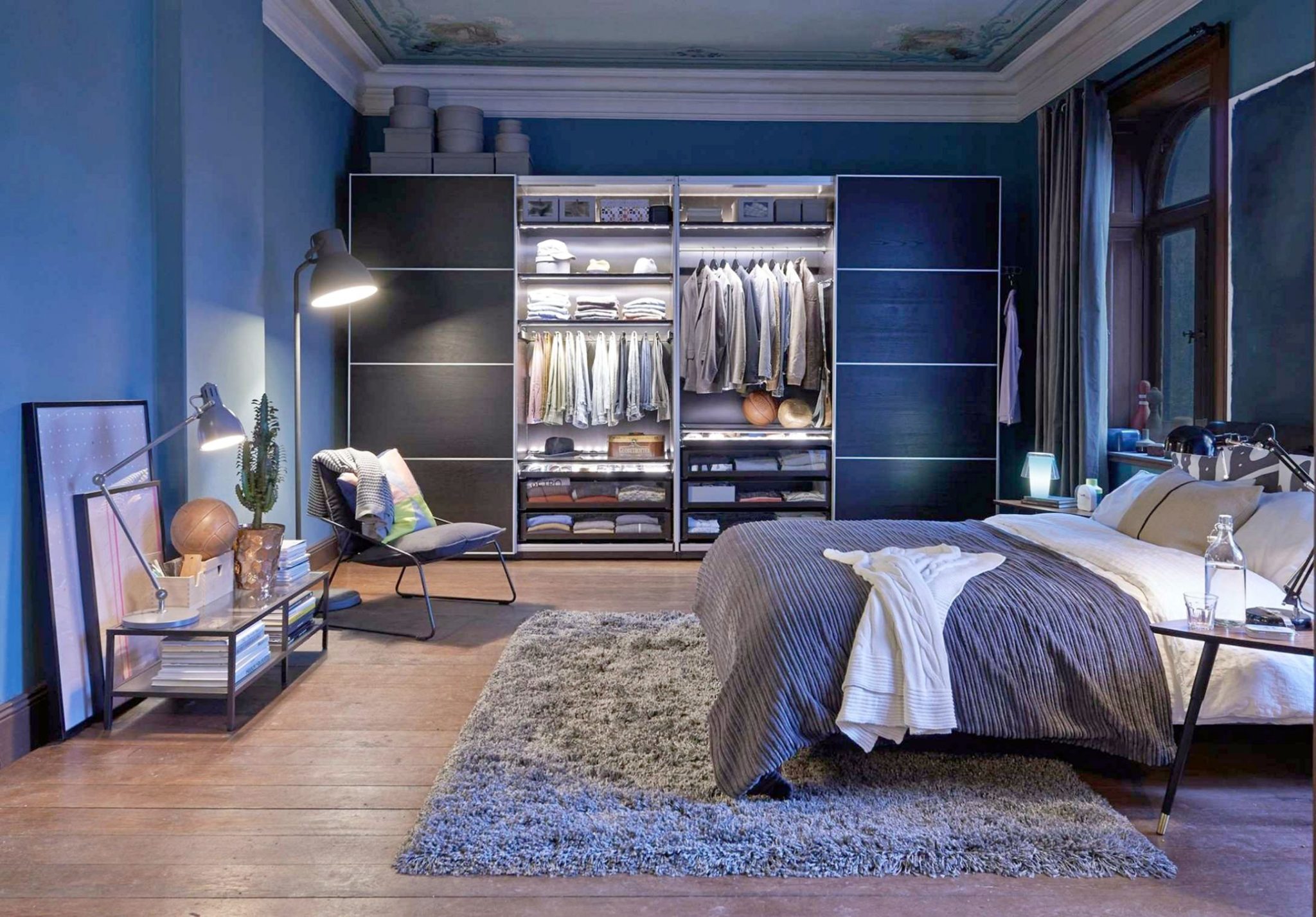 Elegant 10 Masculine Bedroom Ideas For Single Men - Amazing Mens BeDroom Design IDeas 2048x1427