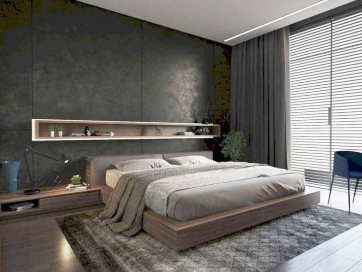 Comfy Mens Bedroom Design Ideas