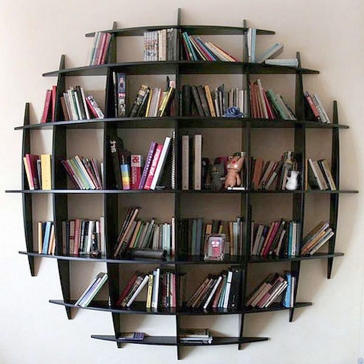 Cool Wall Bookshelves