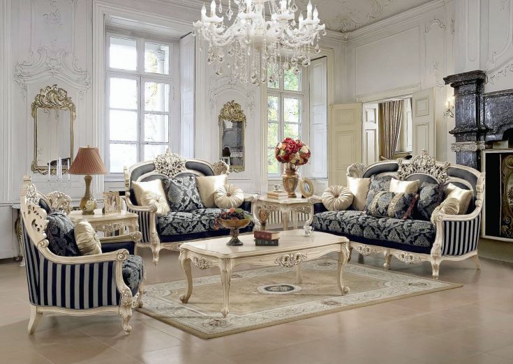 Luxurious Living Room With Furniture Classic 22.53.02