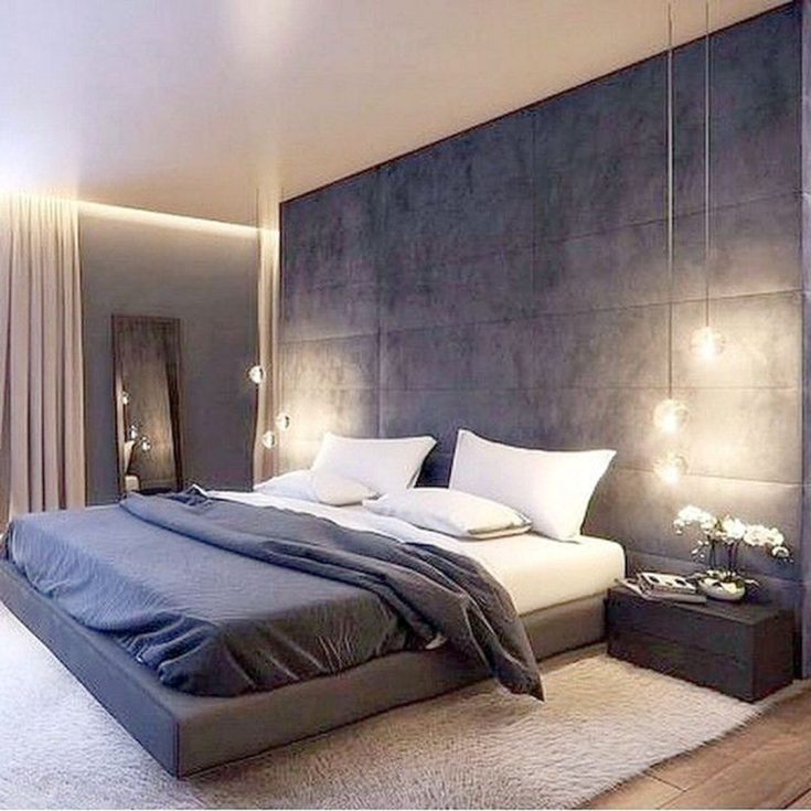 Masculine Modern Style Bedroom