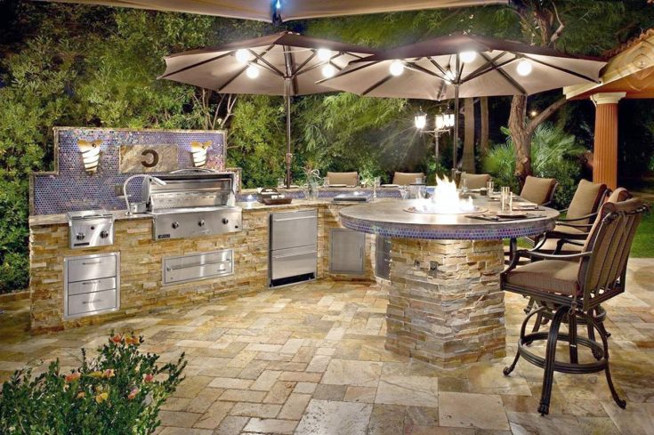 Outdoor Patio Kitchen And Bar Ideas