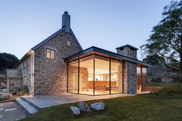 Scottish Modern Stone House