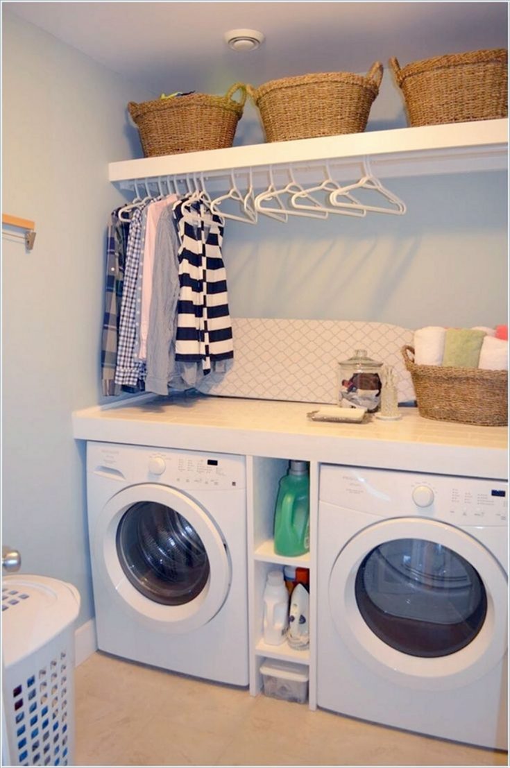 Simple Laundry Room With Dryer