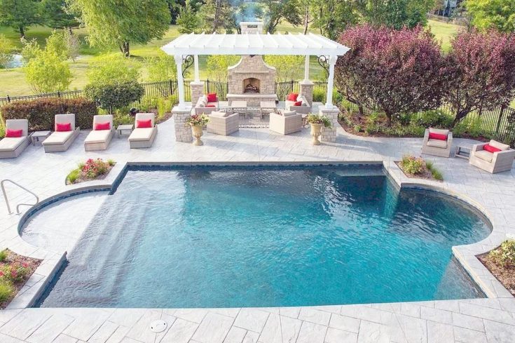 Small Backyard Swimming Pool Design