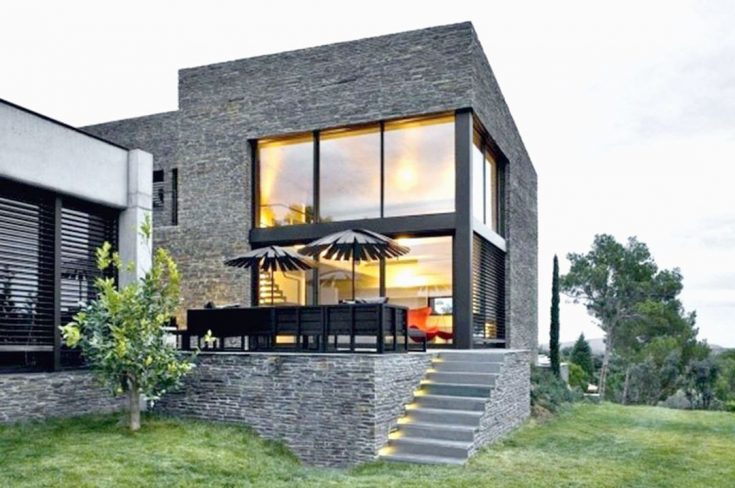Stone Modern House Design
