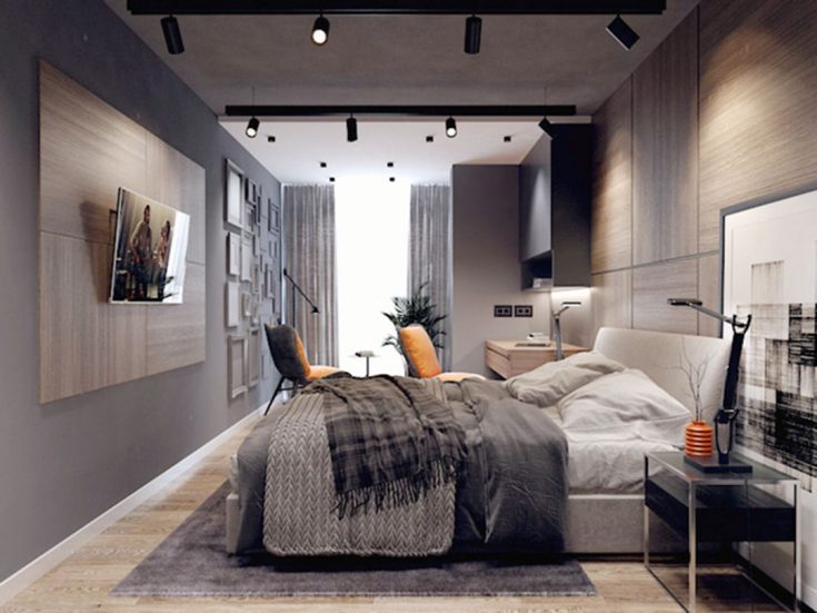 Stunning Men's Bedroom Style