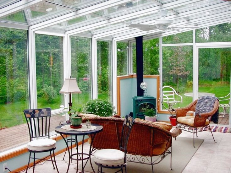 Cozy Sunroom Design Ideas To Keep Your Body Warm And Healthy