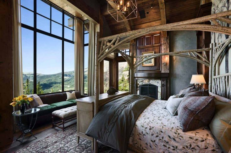 Amazing Rustic Bedroom Design