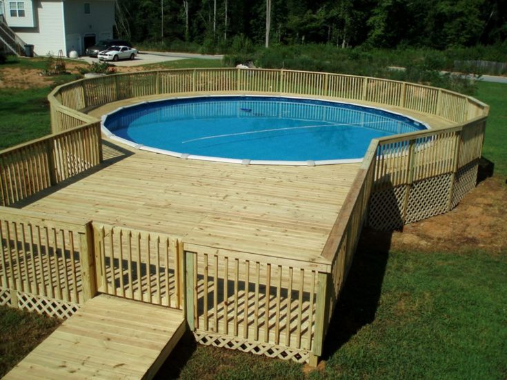 Cost Of Above Ground Pool With Deck Installed