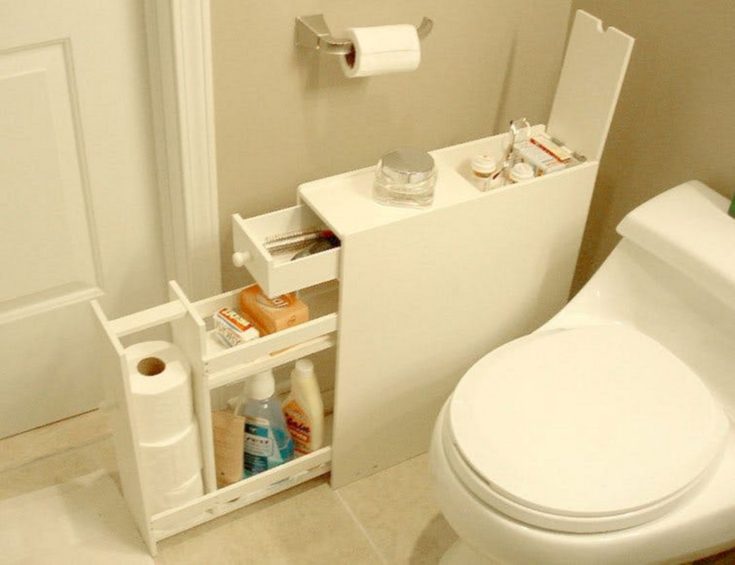 DIY Small Bathroom Storage Ideas