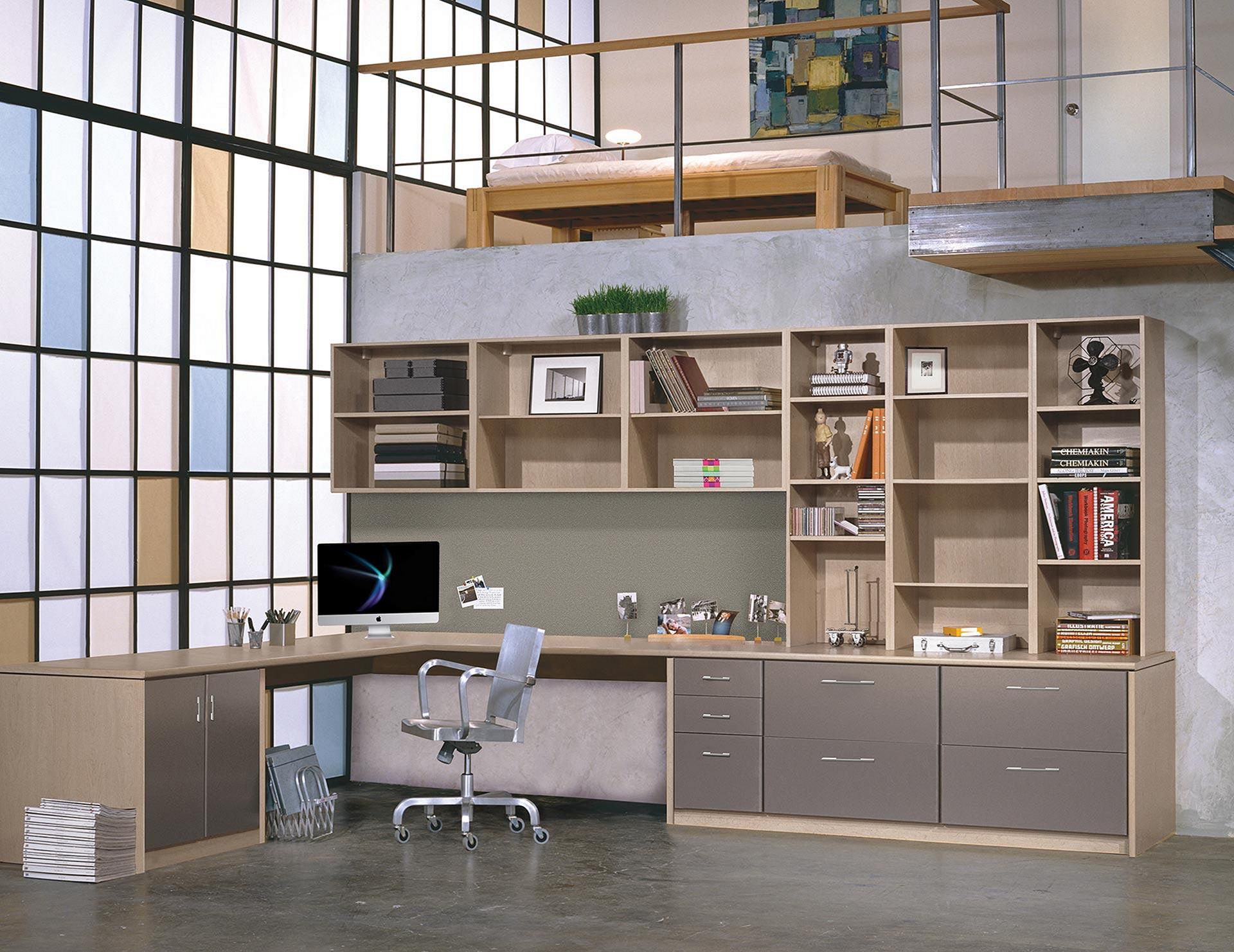 Incredible Home Office Storage Design