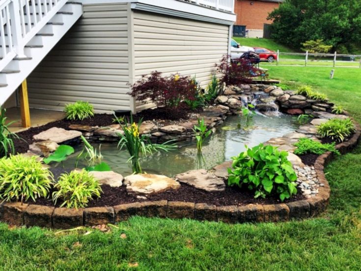 Incredible Small Garden With Fish Pond