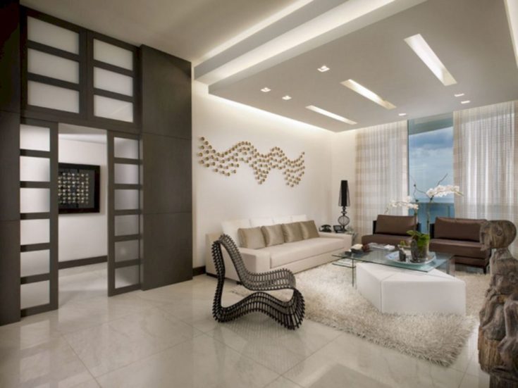 Living Room False Ceiling Design