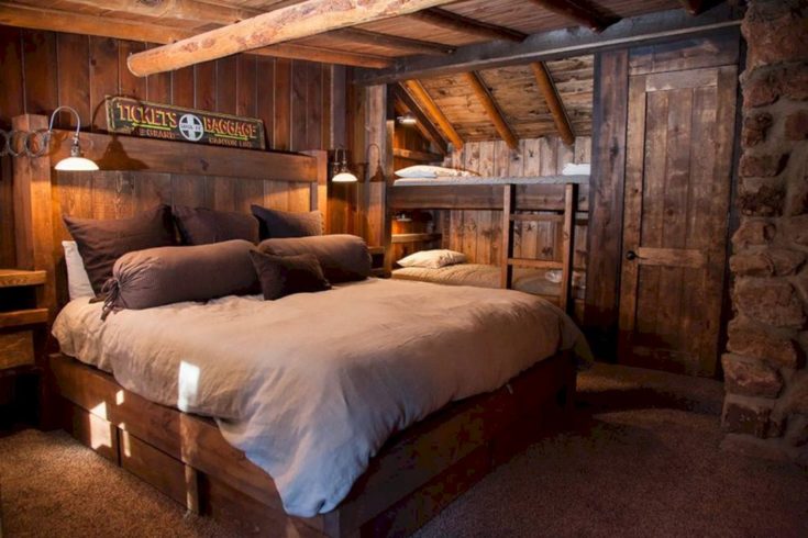 Modern Rustic Bedding Design Ideas