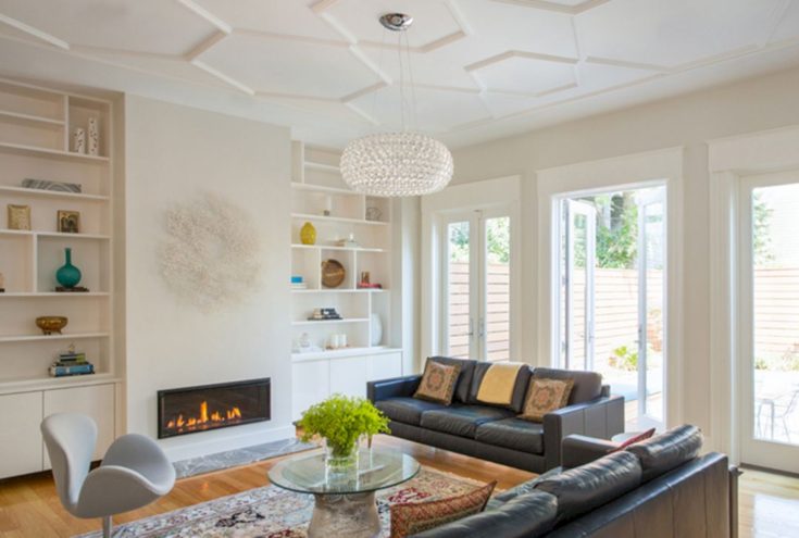 Stylish Living Room Ceiling Ideas