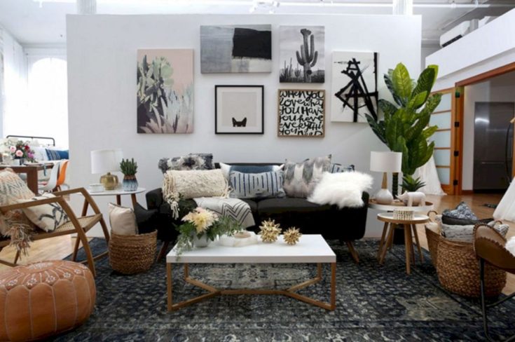 Wonderful Bohemian Living Room Style Ideas
