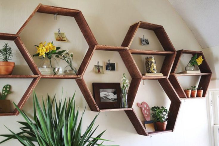 Wonderful Flower Shelves Ideas
