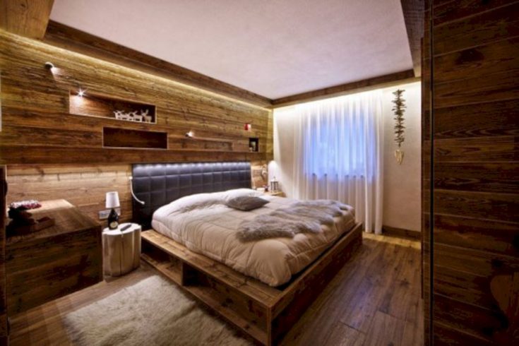 Wonderful Rustic Bedroom Decoration