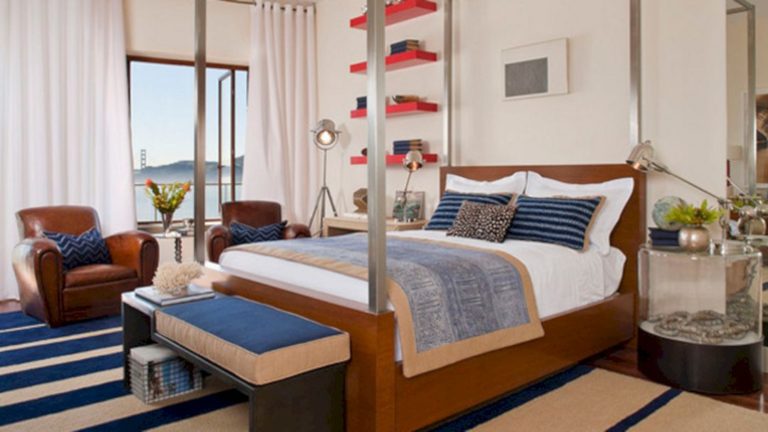 Beautiful Nautical Bedroom Design