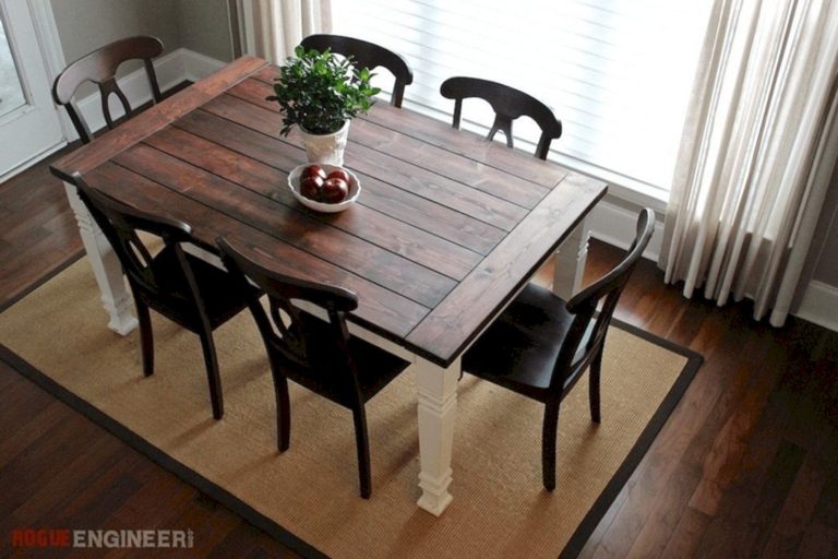 Best Farmhouse Wood Dining Table Design