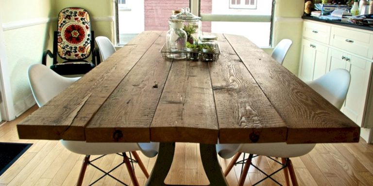 Reclaimed Wood Dining Table Ideas