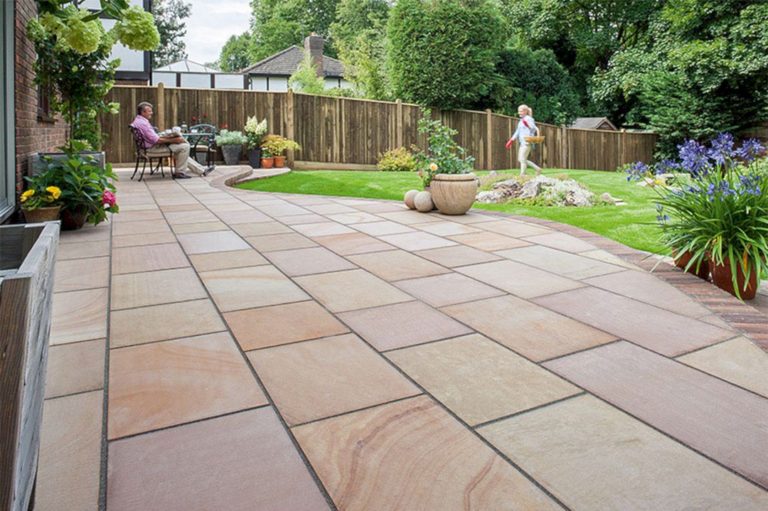 Awesome Garden Ideas With Paving Stone