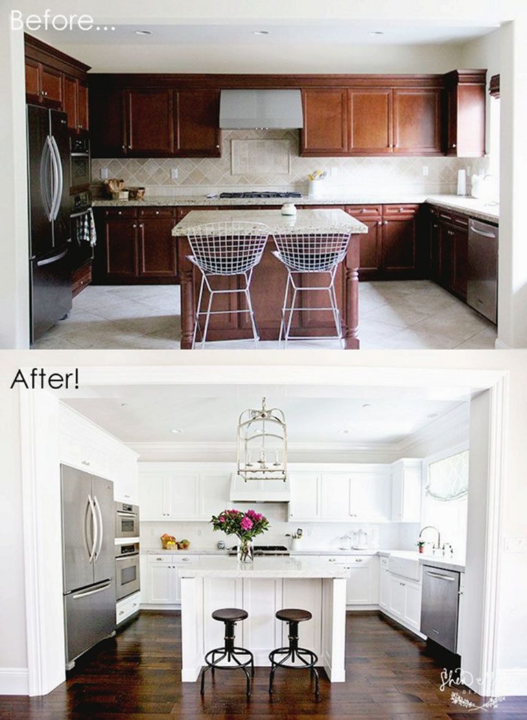 Before And After Amazing Kitchen Makeovers On A Budget