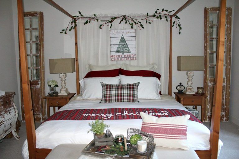 Best Rustic Christmas Bedroom Ideas