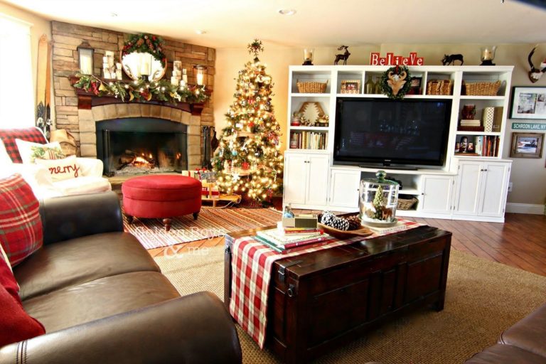 Christmas Home Ideas With Rustic Decoration