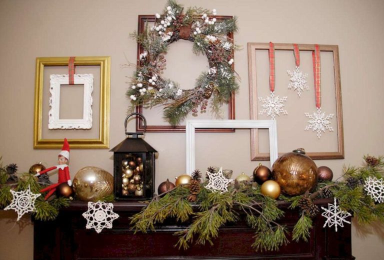 Holiday Mantel Home Decoration Ideas