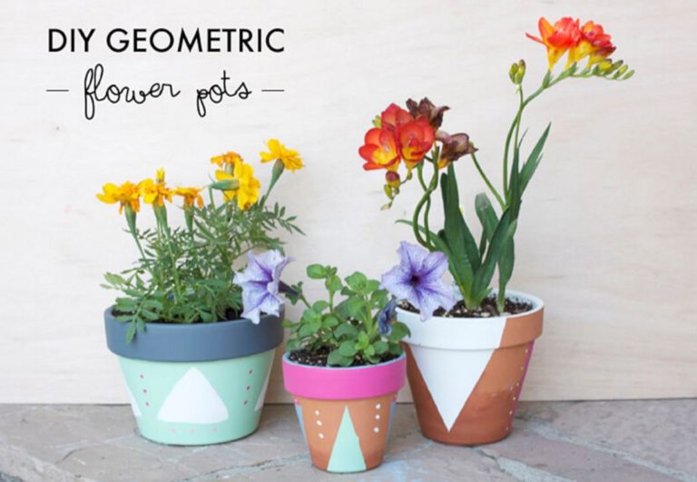 Incredible DIY Flower Pot Design Ideas
