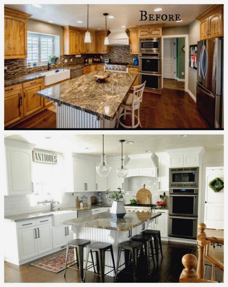 Inspiring Kitchen Makeovers Before And After