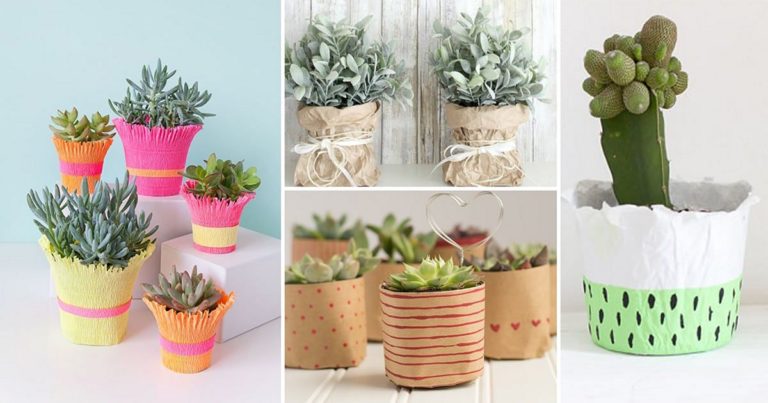 Stunning DIY Flower Pot Ideas