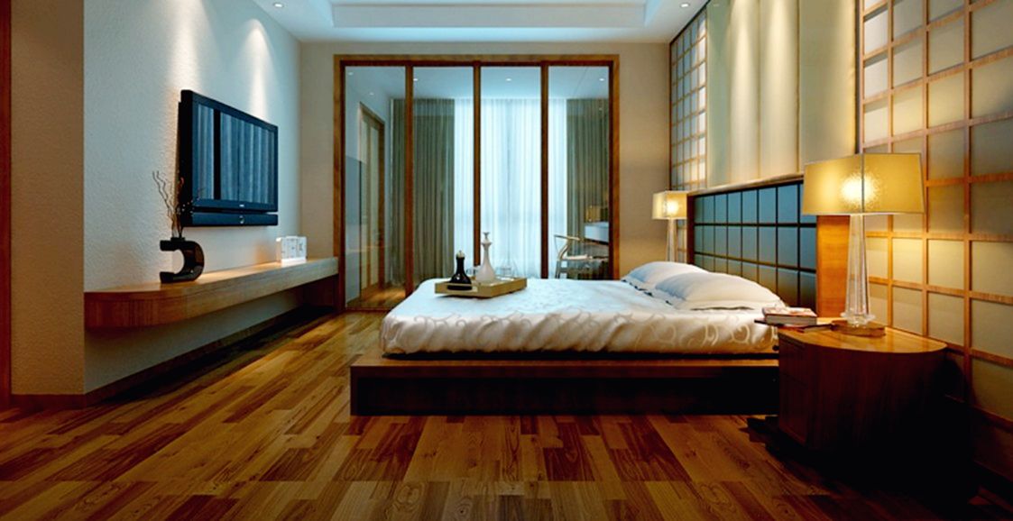 Beautiful Rustic Bedroom Wooden Floors Ideas