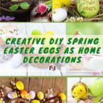 Creative DIY Spring Easter Eggs As Home Decorations