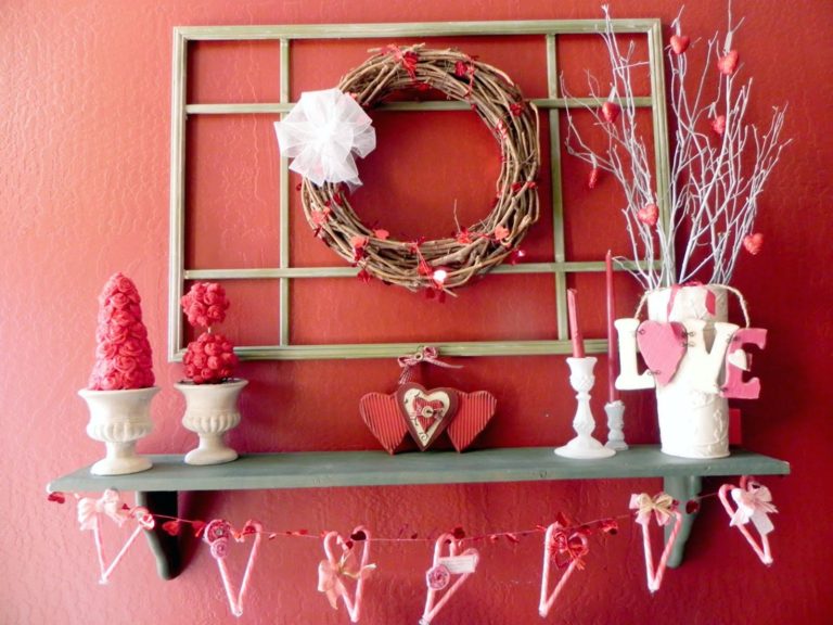 Simple Valentine's Day Home Decoration