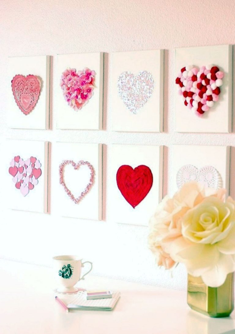 Valentine's Day Wall Decor Ideas