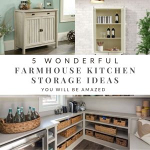 5 Wonderful Farmhouse Kitchen Storage Ideas You Will Be Amazed (2)