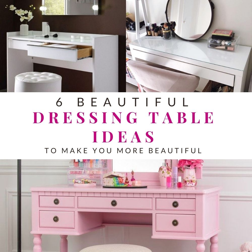6 Beautiful Dressing Table Ideas To Make You More Beautiful (4)