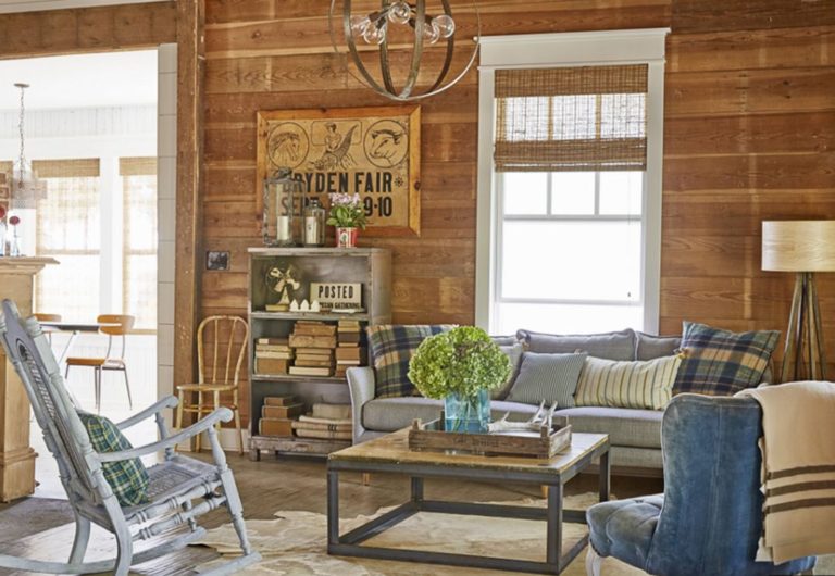 Country Rustic Living Room