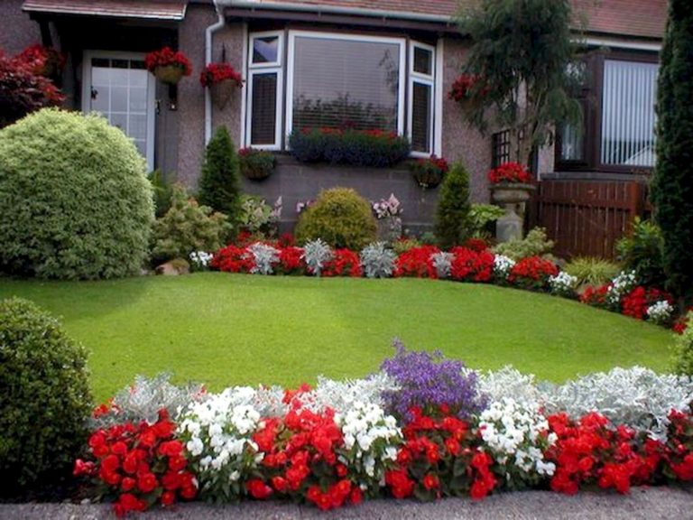 Flower Garden For Small Front Yard