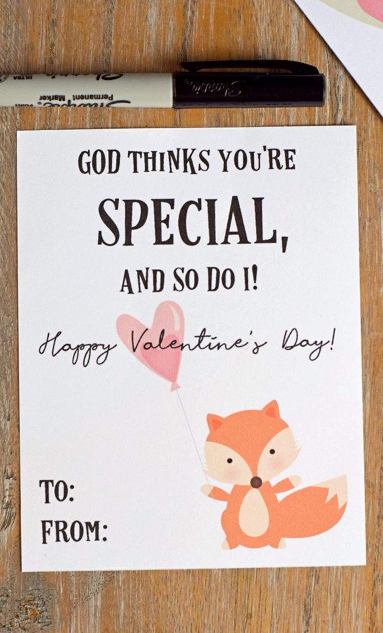 Good Things You Are Special Valentine Saying