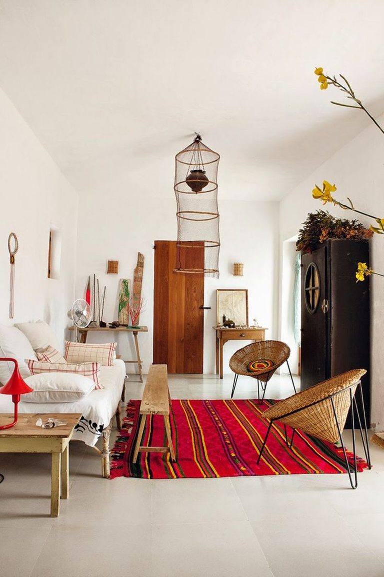 Minimalist Rustic Living Room