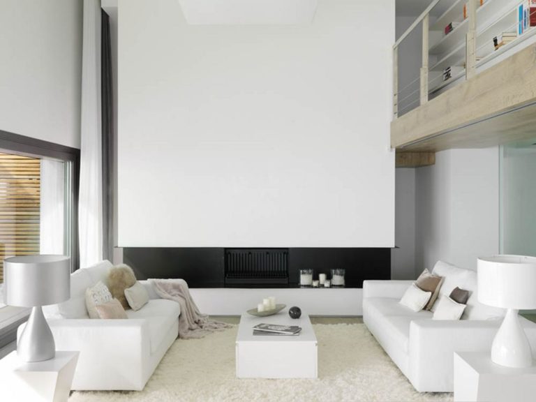 Modern White Home Interior