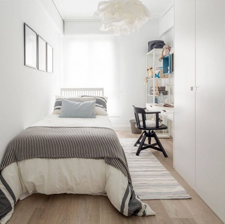 Narrow Bedroom Design Ideas