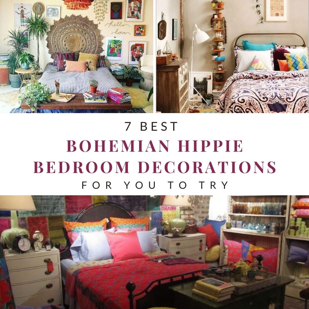 7 Best Bohemian Hippie Bedroom Decorations For You To Try (1)