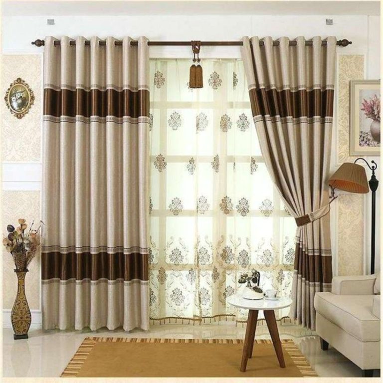 Brown Curtain Design Inspiration
