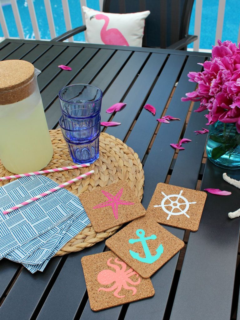 DIY Outdoor Coasters