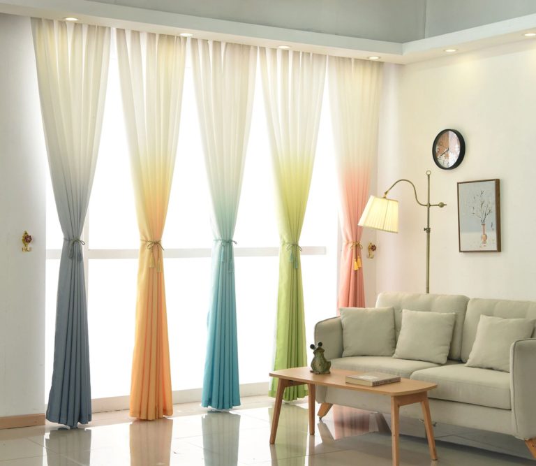 Gradation Curtains For Living Room
